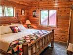 Bedroom inside a cabin - thumbnail