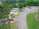 Parked trailers at site Sandy Pines RV Park - thumbnail