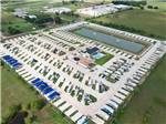 An overhead view of the campground at JETSTREAM RV RESORT AT WALLER - thumbnail