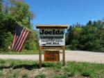 Entrance sign at JoeIda Campground - thumbnail