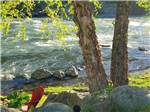 The rushing river - thumbnail