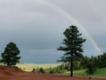 A rainbow at the campground - thumbnail