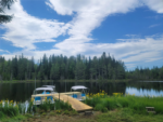 View of the lake at Ladd Pond Cabins and Campground - thumbnail