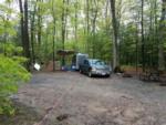 RV in gravel site at Lake Heron Retreat - thumbnail