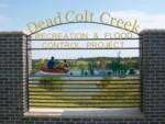 Rendering of entrance sign at Dead Colt Creek Recreation Area - thumbnail