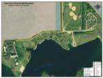 Map view with lake at Dead Colt Creek Recreation Area - thumbnail