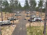The road going thru the RV sites at DREAM RV PARKS - thumbnail