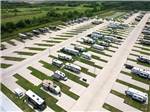 Aerial view of park and grounds at Medical Center RV Resort - thumbnail