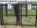 Gates to small and large dog areas at Medical Center RV Resort - thumbnail