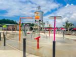 Splash pad at Wildwood Resort - thumbnail