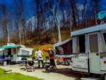 Tent trailers in sites - thumbnail