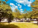 Lawn near RV sites at PIPESTEM RV PARK AND CAMPGROUND - thumbnail