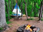 Tent site with at Blue Bear Mountain Camp - thumbnail