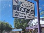 The front entrance sign at COZY COMFORT RV PARK - thumbnail