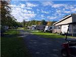 Trailers parked on gravel sites at GLENDALE VALLEY CAMPGROUND - thumbnail