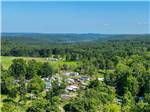 Aerial view of the campground at GLENDALE VALLEY CAMPGROUND - thumbnail