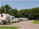 RVs parked near paved road at OAK VALLEY GOLF COURSE & RESORT - thumbnail