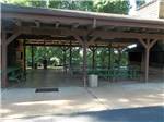 Picnic tables under covered area at OAK VALLEY GOLF COURSE & RESORT - thumbnail
