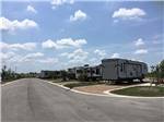 The paved road going thru the park at SCHATZILAND RV RESORT - thumbnail