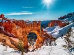 Bryce Canyon National Park covered in snow nearby at BRYCE CANYON SHADOWS CAMPGROUND - thumbnail