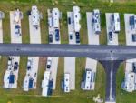 Aerial view of paved RV sites at SWEET CITRUS ACRES RV RESORT - thumbnail