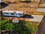 Aerial view of paved sites at CANOPY LUXURY RV RESORT - thumbnail