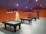 A row of pool tables at STRAWBERRY FIELDS FOR RV'ERS - thumbnail