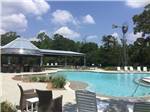 The fenced in swimming pool at TWO CREEKS CROSSING RV RESORT - thumbnail