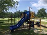 The children's playground at TWO CREEKS CROSSING RV RESORT - thumbnail