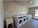 Inside of the clean laundry room at MESQUITE TRAILS RV RESORT - thumbnail