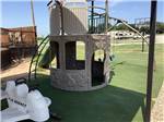The children's playground at OLD TOWNE RV RANCH - thumbnail