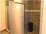 Two shower stalls in the bathroom at SEA GRASS RV RESORT - thumbnail