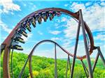 A rollercoaster at Silver Dollar City near BLACK OAK RV PARK - thumbnail