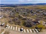 Aerial view of the RV sites at ESQUIRE ESTATES MH & RV PARK - thumbnail