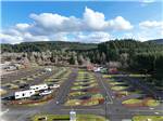 Aerial view of the campground at SPIRIT MOUNTAIN CASINO RV PARK - thumbnail