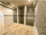 New modern shower stalls at JESKE RV RESORT - thumbnail
