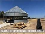 The Grainzebo pavilion with cooking grills at THE RV PARK AT KEYSTONE LAKE - thumbnail