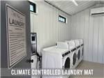 The climate controlled laundry room at THE RV PARK AT KEYSTONE LAKE - thumbnail