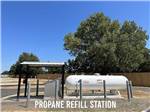 The propane refill station at THE RV PARK AT KEYSTONE LAKE - thumbnail