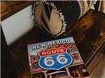 A magazine on the table at BIRDIE RV PARK - thumbnail