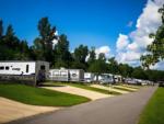 Parked RV's at site Arrowhead RV Resort at Smith Lake - thumbnail