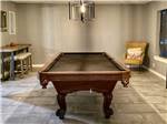 The pool table in the clubhouse at STARRY NIGHT RV RESORT - thumbnail