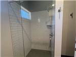 Interior of a nice tiled shower - thumbnail