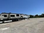 Trailers in sites at Shady Acres RV Park - thumbnail