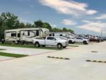 Parked RV's at Alvin RV Resort - thumbnail