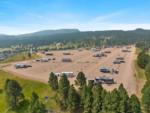 Sky view of the RV park at BLACK HILLS VISTA RV PARK - thumbnail