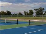 The pickleball courts at TIGER'S TRAIL RV RESORT - thumbnail