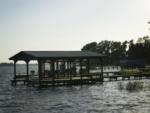 Marina building and docks on the water at Lake Murvaul Park & Marina - thumbnail
