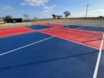 The pickle ball courts at FLYING HORSE RV PARK - thumbnail