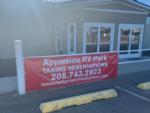 Sign and office building at Appleside RV - thumbnail